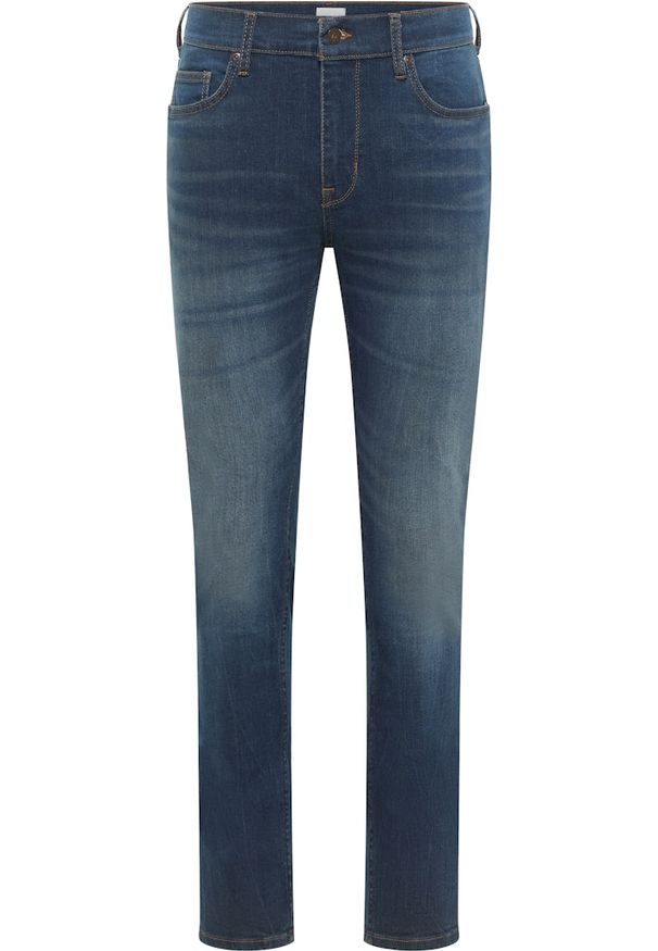 Męskie Spodnie Jeansowe Mustang Style Frisco Skinny Denim Blue 1015854 5000 883