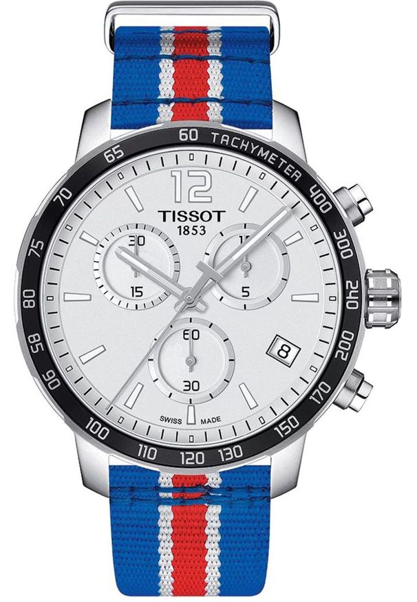 TISSOT - Zegarek Tissot Zegarek Męski Tissot T095.417.17.037.18 Srebrzysty ( 42 mm)