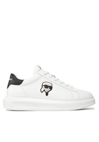 Karl Lagerfeld - KARL LAGERFELD Sneakersy KL52530N Biały. Kolor: biały. Materiał: skóra