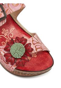 Laura Vita Klapki Dino 31 Różowy. Kolor: różowy. Materiał: skóra #6