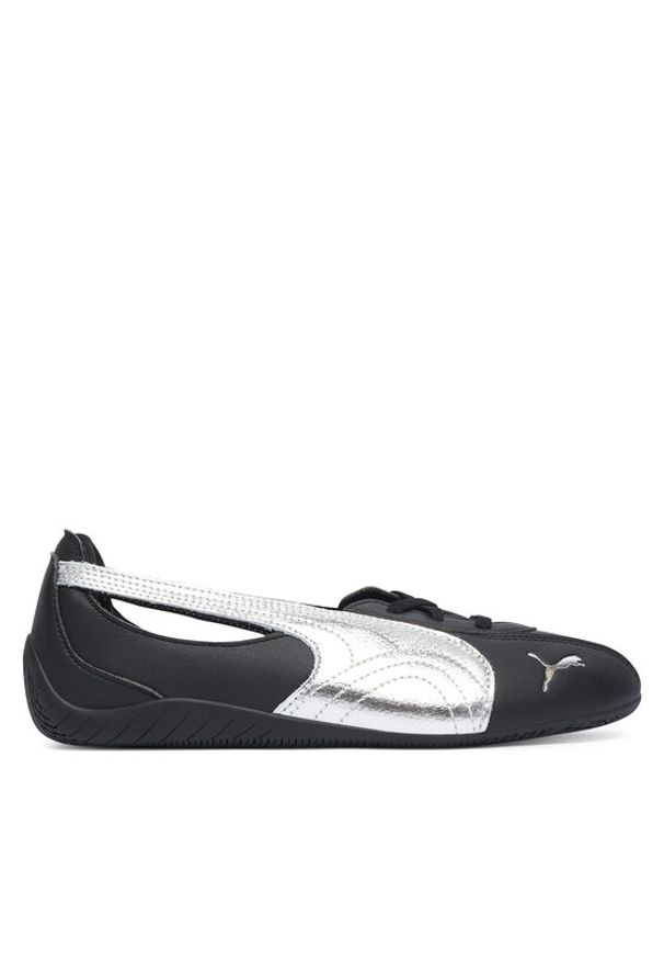 Puma Baleriny Speedcat Ballet Nova Metallic Wns 408342 02 Czarny. Kolor: czarny. Materiał: skóra