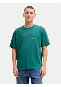 Jack & Jones T-Shirt Star 12234746 Zielony Regular Fit. Kolor: zielony. Materiał: bawełna #1