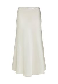 Selected Femme Spódnica midi 16089021 Szary Regular Fit. Kolor: szary. Materiał: syntetyk