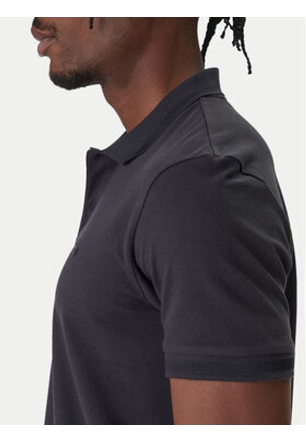BOSS Polo Pio 1 50554574 Granatowy Regular Fit. Typ kołnierza: polo. Kolor: niebieski. Materiał: bawełna