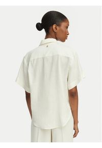 Hugo - HUGO Koszula Encantada 50566793 Beżowy Relaxed Fit. Kolor: beżowy. Materiał: len #3