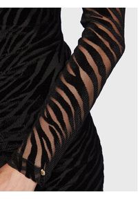 Nissa Sukienka koktajlowa RS13454 Czarny Slim Fit. Kolor: czarny. Materiał: syntetyk. Styl: wizytowy #4