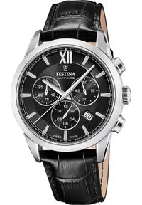 Zegarek Festina Zegarek męski Festina F20041-4 czarny. Kolor: czarny #1