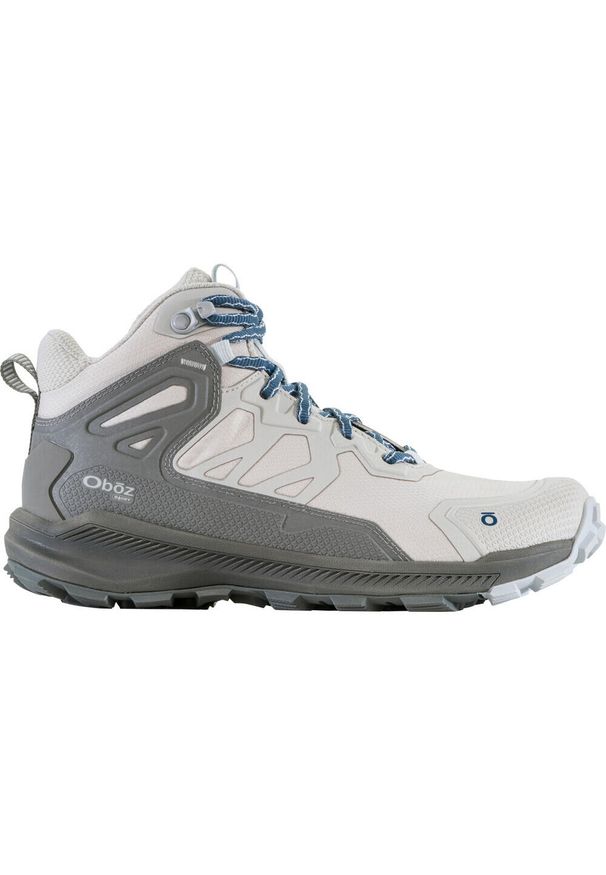 OBOZ - Buty turystyczne damskie Oboz Katabatic Low B-Dry. Kolor: szary. Styl: sportowy