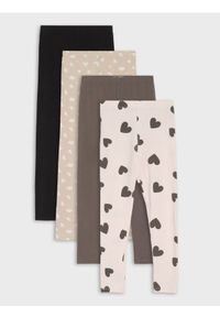 Sinsay - Legginsy 4 pack - wielobarwny