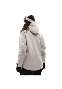 SIROKO - Kurtka snowboardowa damska W6-W Eriz. Kolor: beżowy. Sezon: zima. Sport: snowboard #2