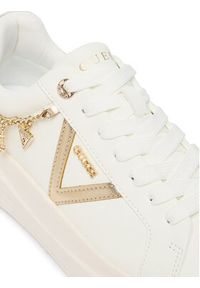 Guess Sneakersy FLTBTT LEA12 Biały. Kolor: biały. Materiał: skóra #4