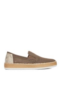 Rieker Espadryle CEO-L7873-64 Szary. Kolor: szary. Materiał: materiał #1