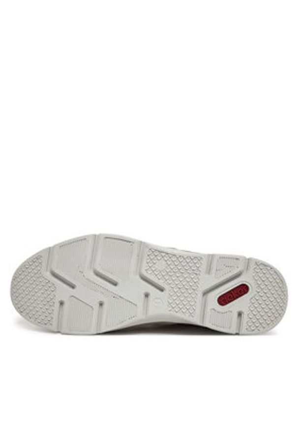 Rieker Sneakersy 16415-42 Szary. Kolor: szary. Materiał: zamsz, skóra