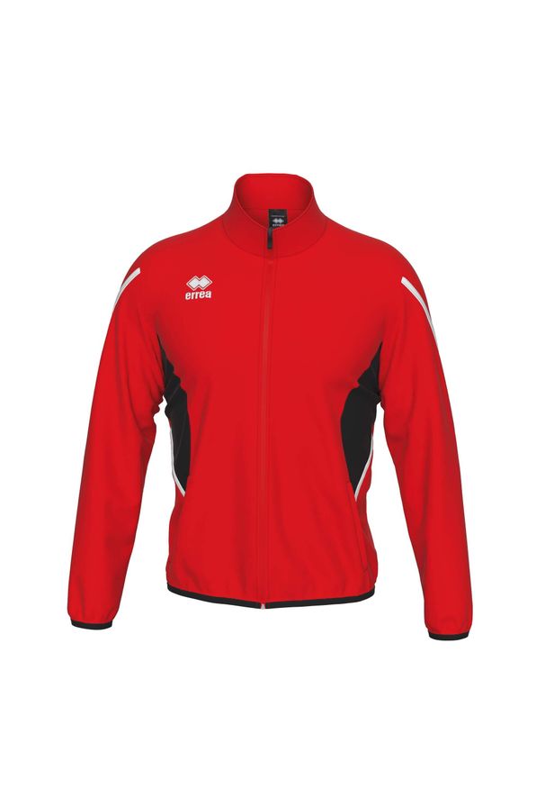 ERREA - Reklama Kurtek Errea Christopher Dorośli. Kolor: czarny, czerwony, wielokolorowy. Materiał: poliester, dresówka