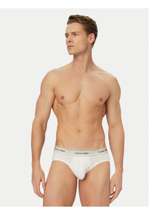 Calvin Klein Underwear Komplet slipów LV00NB4574 Kolorowy. Materiał: bawełna. Wzór: kolorowy