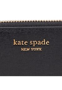 Kate Spade Duży Portfel Damski Monogram Saffiano Leather Zip Ar K8917 Czarny. Kolor: czarny. Materiał: skóra #3