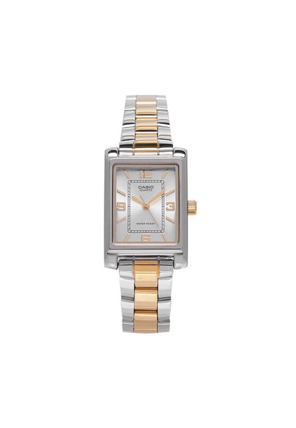Casio Zegarek LTP-1234PSG-7AEG Srebrny. Kolor: srebrny