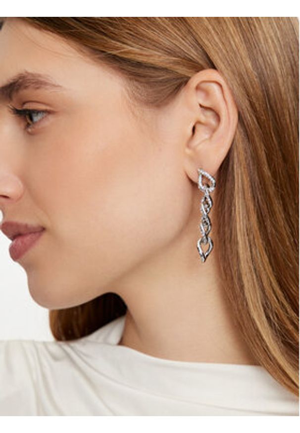 Lauren Ralph Lauren - LAUREN RALPH LAUREN Kolczyki 14G00850 Srebrny. Materiał: metalowe. Kolor: srebrny