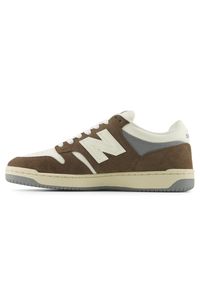 Buty unisex New Balance U480P4QI – brązowe. Okazja: na co dzień. Kolor: brązowy. Materiał: materiał, syntetyk, dresówka, skóra. Szerokość cholewki: normalna. Sport: turystyka piesza #2