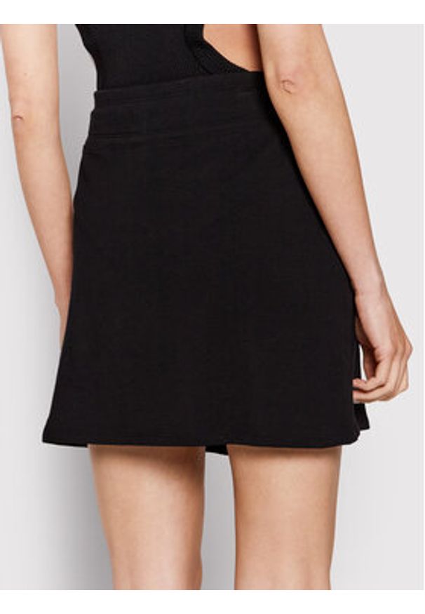 DKNY Sport Spódnica dresowa DP2S5017 Czarny Regular Fit. Kolor: czarny. Materiał: bawełna. Styl: sportowy