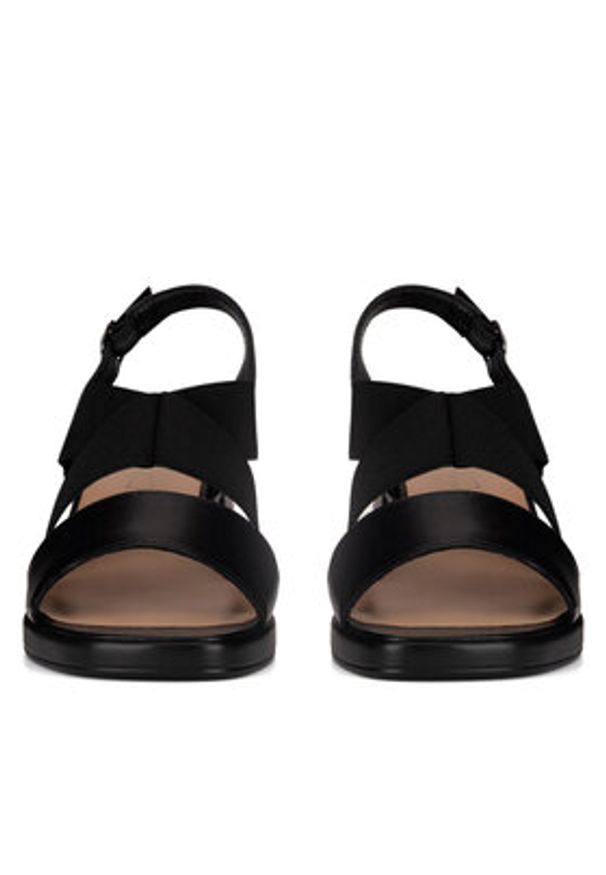 Lasocki Sandały RST-3248-04 Czarny. Kolor: czarny. Materiał: materiał