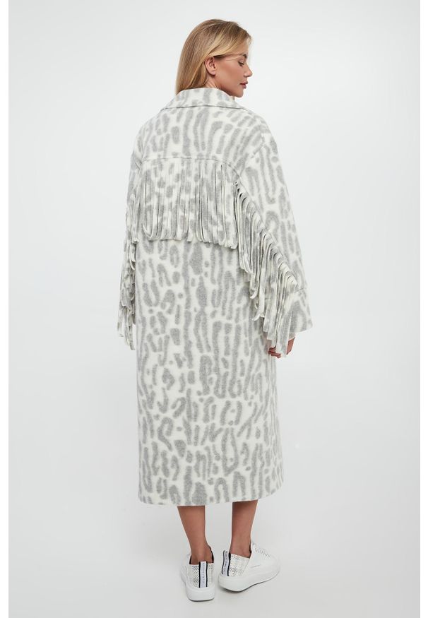 Sportalm - Płaszcz damski wełniany z moherem SPORTALM. Materiał: wełna, moher