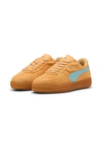 Puma - Buty damskie trampki sportowe PALERMO MODA. Kolor: pomarańczowy. Materiał: guma. Sezon: lato. Sport: turystyka piesza #1