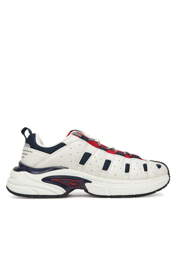 Tommy Jeans Sneakersy Archive'95 EM0EM01584 Biały. Kolor: biały. Materiał: skóra