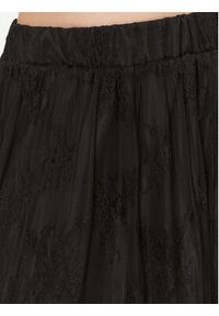 Maryley Spódnica trapezowa 23IB707/82NE Czarny Regular Fit. Kolor: czarny. Materiał: syntetyk