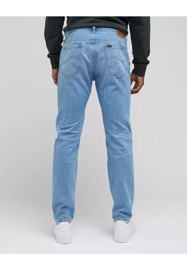 Lee - LEE RIDER MĘSKIE SPODNIE JEANSOWE JEANSY LIGHT SEABREEZE L701MWB99 112331690