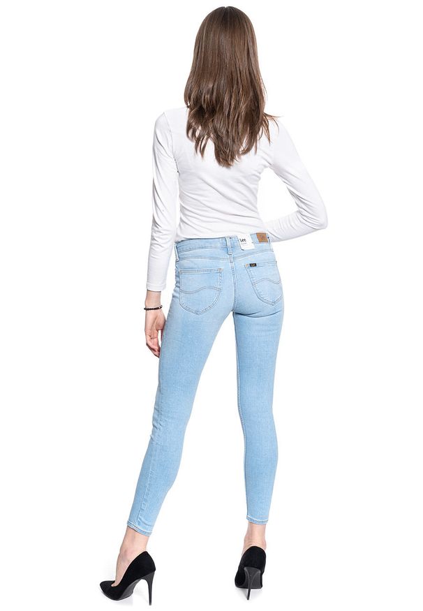 Lee - SPODNIE DAMSKIE LEE Scarlett BLEACHED AZUR L526PQXL 112111813
