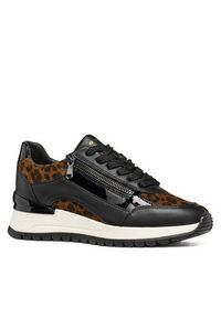 Geox Sneakersy D Desya D6600A 08521 C9BM6 Czarny. Kolor: czarny. Materiał: skóra #3