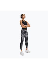Legginsy do biegania damskie Under Armour Launch Printed Ankle. Kolor: czarny. Sport: bieganie