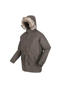 Kurtka uniwersalna męska Regatta Winterparka Salinger Iii. Typ kołnierza: kaptur. Kolor: wielokolorowy, brązowy, zielony. Materiał: syntetyk. Sport: turystyka piesza #1