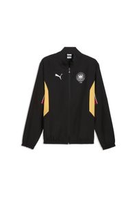 Puma - Kurtka dresowa retro męska niemieckiej reprezentacji w piłce ręcznej PUMA. Kolor: szary, fioletowy, wielokolorowy, czarny. Materiał: dresówka. Sport: piłka ręczna #1
