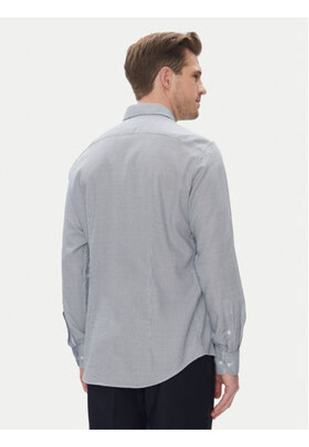 TOMMY HILFIGER - Tommy Hilfiger Koszula MW0MW39281 Niebieski Slim Fit. Kolor: niebieski. Materiał: bawełna