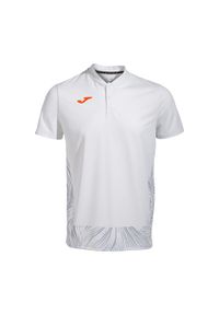 Koszulka tenisowa męska Joma Challenge Polo. Typ kołnierza: polo. Kolor: biały. Sport: tenis