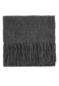Calvin Klein Szalik Emblem Brushed LV04D8069G Szary. Kolor: szary. Materiał: poliester #4