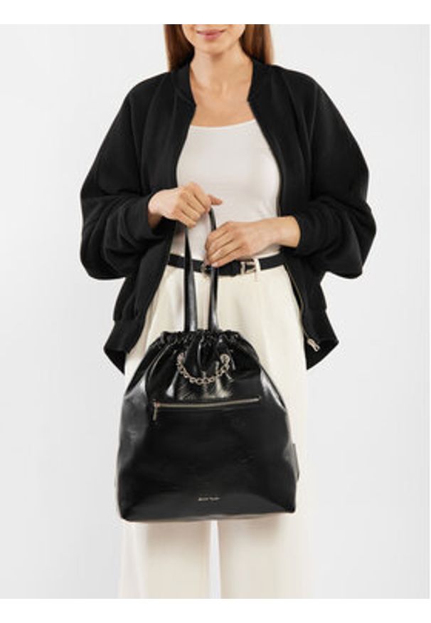 Jenny - JENNY Plecak MLS-E-073-05 Czarny. Kolor: czarny. Materiał: materiał, poliester