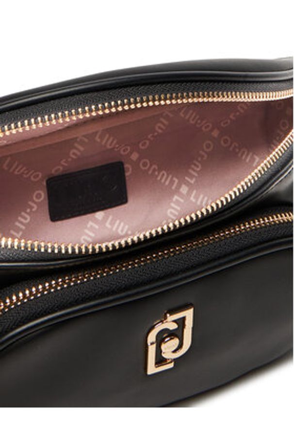 Liu Jo Saszetka nerka M Bumbag AF5178 E0077 Czarny. Kolor: czarny. Materiał: skóra
