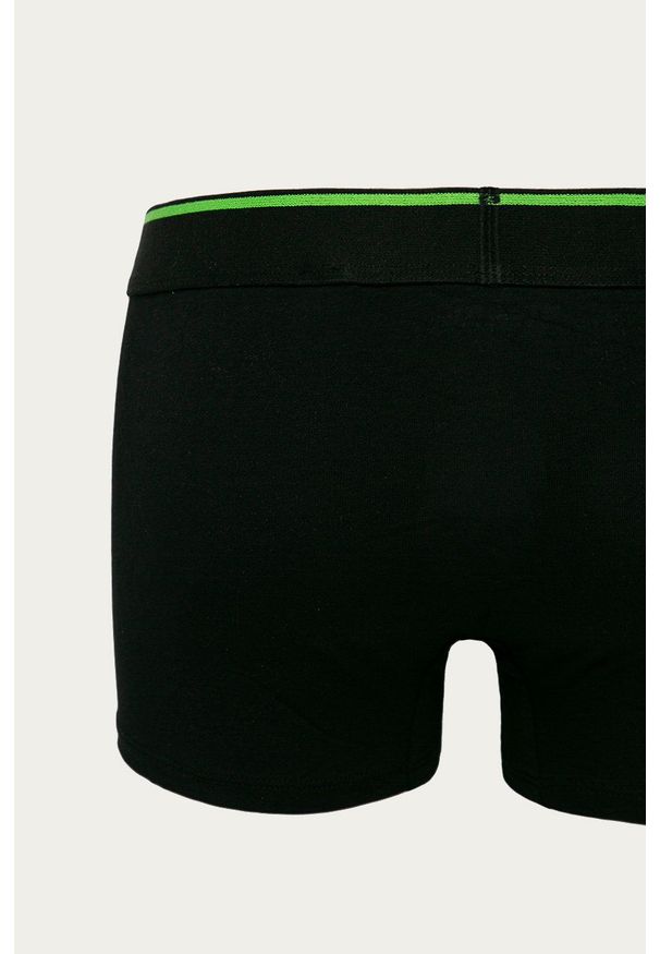 Diesel - Bokserki (3-pack). Kolor: czarny. Materiał: bawełna