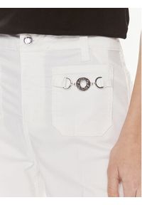Liu Jo Spodnie materiałowe MA4276 T7144 Biały Relaxed Fit. Kolor: biały. Materiał: bawełna #5
