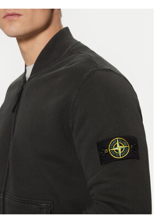 Stone Island Bluza 811565241 Szary Regular Fit. Kolor: szary. Materiał: bawełna