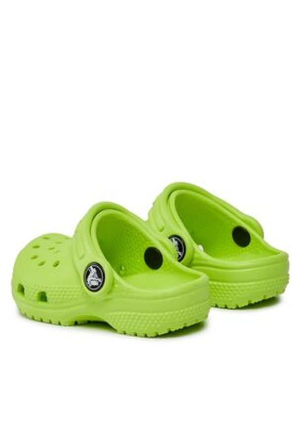 Crocs Klapki Classic Kids Clog T Limeade 206990 Zielony. Kolor: zielony