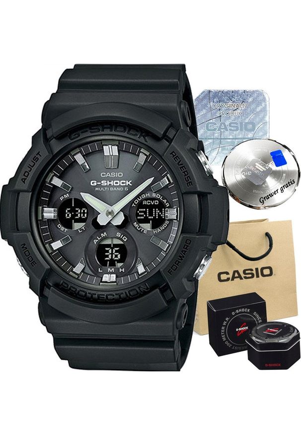 Zegarek męski Casio G-SHOCK LUCAS solar sterowanie radiowe + GRAWER