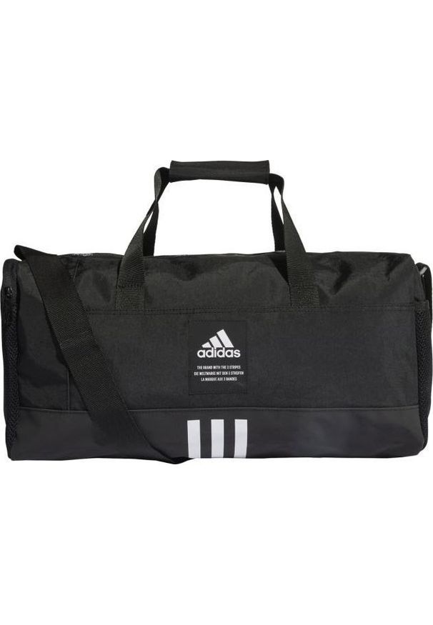 Adidas Torba sportowa 4ATHLTS Duffel M czarna (HC7272). Kolor: czarny