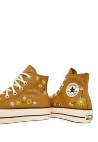 Converse Trampki Chuck 70 A17614C Brązowy. Kolor: brązowy. Materiał: materiał #6