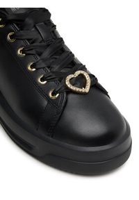 Love Moschino - LOVE MOSCHINO Sneakersy JA15165G1NIAX00040 Czarny. Kolor: czarny. Materiał: skóra #3