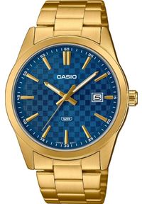 Zegarek Casio Zegarek marki Casio model MTP-VD03G kolor Zółty. Akcesoria męski. Sezon: Cały rok NoSize #1
