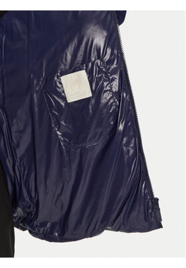 Marella Kurtka puchowa Guido 2423486025 Granatowy Regular Fit. Kolor: niebieski. Materiał: syntetyk